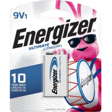 Energizer Ultimate Lithium 9V Batteries, 1 Pack - For Multipurpose - 9V - 9 V DC - Lithium (Li) - 1 / Pack L522BP