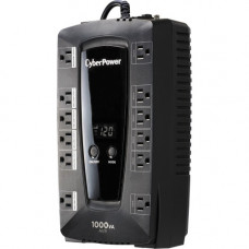 CyberPower LE1000DG 1000VA Compact UPS - 1000 VA/530 W - 120 V AC - 2 Minute Stand-by Time - Compact - 12 x NEMA 5-15R LE1000DG