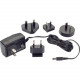 Black Box Spare Power Supply for Media Converters - 120 V AC, 230 V AC Input - 5 V DC/1.20 A Output LMM091P-R4