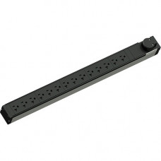 Legrand Rack PDU, Basic, 1U, 12A, 120V, (10) 5-20R, 5-15P Cord - Basic - NEMA 5-15P - 14 x NEMA 5-20R - 0U - Rack Mount - Rack-mountable LP-21100