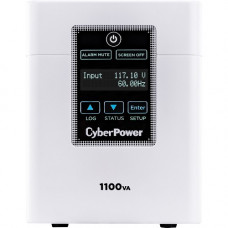 CyberPower M1100XL Medical Grade 1100VA/880W UPS - Mini-tower - 8 Hour Recharge - 10 Minute Stand-by - 120 V AC Input - 120 V AC Output - 6 x NEMA 5-15R-HG M1100XL