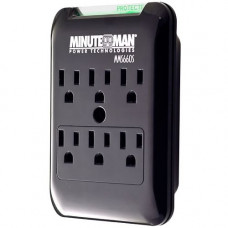 Para Systems Minuteman SlimLine MMS660S 6-Outlets Surge Suppressor - 6 x AC Power - 1800 VA - 540 J - 120 V AC Input - 120 V AC Output - TAA Compliance MMS660S