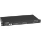 Black Box 16-Outlets PDU - Managed - NEMA C20 Plug - 16 x IEC 60320 C13 - 120 V AC, 230 V AC - Network (RJ-45) - 1U - Rack-mountable, Cabinet-mountable - Rack-mountable - TAA Compliant MPSH16-D20-208-V-R2