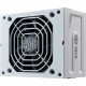 Cooler Master V850 SFX Gold - White Edition Full-Modular 80 Plus Gold SFX Power Supply - SFX, Mini-ITX, E-ATX - 120 V AC, 230 V AC Input - 3.3V @ 20A, 5V @ 20A, 12V @ 70.8A, -12V @ 0.3A, 5V @ 3A Output - 850 W - 1 Fan(s) - 90% Efficiency MPY-8501-SFHAGV-W