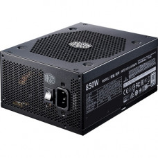 Cooler Master V850 Platinum Full-Modular 80 Plus Platinum Power Supply - Internal - 120 V AC, 230 V AC Input - 850 W / 3.3 V DC, 5 V DC, 12 V DC, 12 V DC, 5 V DC - 1 Fan(s) - 92% Efficiency MPZ-8501-AFBAPV-US