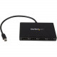 Startech.Com Mini DisplayPort to DisplayPort Multi Monitor Splitter - 4-Port MST Hub - mDP 1.2 to 4x DP MST Hub - 3840 &#195;ÃÂÃÂ 2160 - DisplayPort - Plastic - RoHS, TAA Compliance MSTMDP124DP