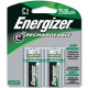 Energizer Recharge Universal Rechargeable C Batteries, 2 Pack - For General Purpose - Battery Rechargeable - C - 1.2 V DC - 2500 mAh - Nickel Metal Hydride (NiMH) - 2 / Pack NH35BP-2