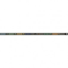 Vertiv Co Geist rPDU MN03E8W1-24P6H8-5CS15A0A10-S 24-Outlets PDU - Monitored - 3P+E CA - 6 x U-Lock IEC 60320 C13, 18 x U-Lock IEC 60320 C19 - 230 V AC - Network (RJ-45) - Vertical - Rack Mount - Rack-mountable - TAA Compliant NI30063L