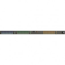 Vertiv Co Geist rPDU MN03E9W1-48L138-5CS15A0A10-S 48-Outlets PDU - Monitored - 3P+E CA - 48 x U-Lock IEC 60320 C13 - 230 V AC - Network (RJ-45) - Vertical - Rack Mount - Rack-mountable - TAA Compliant NI30069L
