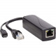 Tripp Lite NPOE-SPL-G-5VMU PoE to USB Micro-B and RJ45 Active Splitter - 328 ft Maximum Operating Distance - Network (RJ-45) - USB - TAA Compliance NPOE-SPL-G-5VMU