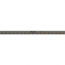 Vertiv Co Geist MNS3EHW1-48L138-3TL15A0A10-S-A 48-Outlets PDU - Switched - NEMA L15-30P - 48 x U-Lock IEC 60320 C13 - 230 V AC - Network (RJ-45) - 0U - Vertical - Rack Mount - Rack-mountable - TAA Compliance NS30029L