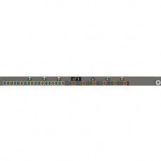 Vertiv Co Geist rPDU MNS3EHB1-36PNB8-6PS15D0A10-S-A 36-Outlets PDU - Switched - 3P+E (IP67) - 24 x U-Lock IEC 60320 C13, 12 x U-Lock IEC 60320 C19 - 230 V AC - Network (RJ-45) - 0U - Vertical - TAA Compliant NS30052L-B