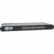 Tripp Lite 24 Port Gigabit Ethernet Switch w/ 12 Outlet PDU, 2 SFP Ports - 12 x NEMA 5-15R - 1.44 kVA - Network (RJ-45) - 1UHorizontal Rackmount - RoHS, TAA Compliance NSU-G24C2