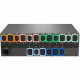 Vertiv Co Geist rPDU MNS3E3R1-18P993-3PS56B0H10-S 18-Outlets PDU - Switched - 3P+N+E (IP44) - 9 x U-Lock IEC 60320 C13, 9 x U-Lock IEC 60320 C19 - 230 V AC - Network (RJ-45) - 3U - Horizontal - Rack Mount - Rack-mountable - TAA Compliant - TAA Compliance 