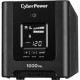 Cyberpower PFC Sine Wave OR1000PFCLCD mini-tower 1000VA 700W - Mini-tower - 8 Hour Recharge - 6 Minute Stand-by - 120 V AC Input - 120 V AC Output - 8 x NEMA 5-15R - ENERGY STAR, GreenPower UPS, RoHS Compliance OR1000PFCLCD