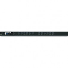 Panduit P12E22M Vertical Intelligent Power Distribution Unit - Monitored/Switched - NEMA L5-20P - 12 x NEMA 5-20R - 120 V AC - 0U - Vertical - Rack Mount - Rack-mountable - TAA Compliance P12E22M