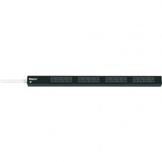 Panduit P16B07M Vertical Basic Power Distribution Unit - Basic - NEMA 5-20P - 16 x NEMA 5-20R - 120 V AC - 0U - Vertical - Rack Mount - Rack-mountable - TAA Compliance P16B07M