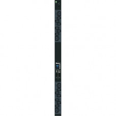 Panduit SmartZone G5 Intelligent 16-Outlets PDU - Monitored/Switched - NEMA L6-20P - 12 x IEC 60320 C13, 4 x IEC 60320 C19 - 208 V AC - Network (RJ-45) - 0U - Horizontal - Rack Mount - Rack-mountable P16E24M-BU3A