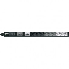 Panduit P18B21M Vertical Basic Power Distribution Unit - Basic - NEMA L15-30P - 18 x IEC 60320 C13 - 230 V AC - 0U - Vertical - Rack Mount - Rack-mountable - TAA Compliance P18B21M