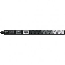 Panduit P18B24M Vertical Basic Power Distribution Unit - Basic - NEMA L21-30P - 18 x IEC 60320 C13 - 230 V AC - 0U - Vertical - Rack Mount - TAA Compliance P18B24M