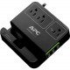 APC Essential Surgearrest P3U3B - Surge protector - AC 120 V - 1440 Watt - output connectors: 3 - Canada - black P3U3B-CA