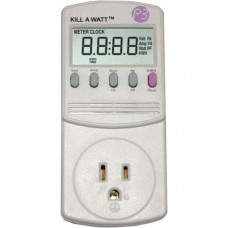 P3 Kill A Watt P4400 Power Saving Device - For Computer - 1 x Power Receptacles - 110 V AC / 15 A P4400