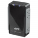 APC Premium Audio/Video Surge Protector - Surge protector - AC 120 V - output connectors: 6 - black P6V