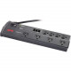 Schneider Electric Sa APC SurgeArrest Home/Office - Surge protector - AC 120 V - output connectors: 8 - black - for P/N: AR106SH4, AR106SH6, AR109SH4, AR109SH6, AR112SH4, AR112SH6 P8T3