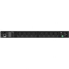 HPE G2 P9R50A 12-Outlet PDU - Metered - IEC 60320 C20 - 12 x IEC 60320 C13 - 120 V AC, 230 V AC - 3600 W - 1U - Horizontal - Rack-mountable - TAA Compliance P9R50A