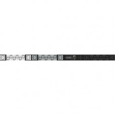 HPE G2 P9R82A 24-Outlet PDU - Metered - IEC 60A (3PH) - 6 x IEC 60320 C19, 18 x IEC 60320 C13 - 230 V AC - 17.30 kW - Vertical - TAA Compliance P9R82A