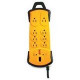 APC SurgeArrest Workshop - Surge protector - AC 120 V - output connectors: 8 - yellow PDIY8