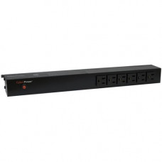 CyberPower Basic PDU15B6F12R 18-Outlets PDU - 18 x NEMA 5-15R - 1U Rack-mountable, Zero U Vertical Rackmount - RoHS Compliance PDU15B6F12R