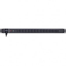 CyberPower Basic PDU15BV14F 14-Outlets PDU - 14 x NEMA 5-15R - Zero U Vertical Rackmount - RoHS Compliance PDU15BV14F