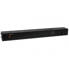 CyberPower Metered PDU15M2F12R 14-Outlets PDU - 14 x NEMA 5-15R - 1U Rack-mountable, Zero U Vertical Rackmount - RoHS Compliance PDU15M2F12R