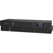 CyberPower PDU15MHVIEC12AT Metered ATS PDU 200-240V 15A 1U 12-Outlets (2) IEC C14 - 12 x IEC 60320 C13 - 230 V AC - Network (RJ-45) - 1U - Horizontal - Rack-mountable - RoHS Compliance PDU15MHVIEC12AT