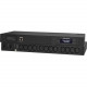 CyberPower PDU15MHVIEC12AT Metered ATS PDU 200-240V 15A 1U 12-Outlets (2) IEC C14 - 12 x IEC 60320 C13 - 230 V AC - Network (RJ-45) - 1U - Horizontal - Rack-mountable - RoHS Compliance PDU15MHVIEC12AT