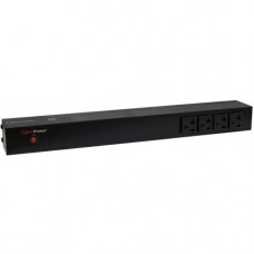 CyberPower Basic PDU20BT4F12R 16-Outlets PDU - 16 x NEMA 5-20R - 1U Rack-mountable, Zero U Vertical Rackmount - RoHS Compliance PDU20BT4F12R