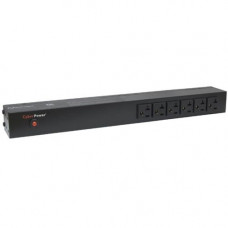 CyberPower Basic PDU20BT6F12R 18-Outlets PDU - 18 x NEMA 5-20R - 1U Rack-mountable, Zero U Vertical Rackmount - RoHS Compliance PDU20BT6F12R