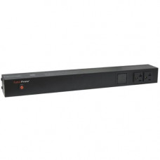 CyberPower Metered PDU20MT2F10R 12-Outlets PDU - 10 x NEMA 5-20R - 1U Rack-mountable, Zero U Vertical Rackmount - RoHS Compliance PDU20MT2F10R