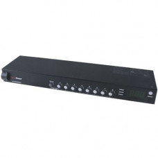 CyberPower Switched PDU20SW8RNET 8-Outlets PDU - 8 x NEMA 5-20R - 1U Rack-mountable, Zero U Vertical Rackmount - RoHS Compliance PDU20SW8RNET