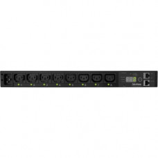 CyberPower Switched PDU RM 1U PDU20SWHVIEC8FNET 20A 8-Outlet - 8 x IEC 60320 C13 - Zero U 19" Rack-mountable, 1U 19" Rack-mountable - RoHS Compliance PDU20SWHVIEC8FNET