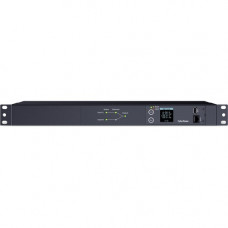 CyberPower Switched ATS PDU PDU24005 10-Outlets PDU - Metered - NEMA L5-20P - 10 x NEMA 5-20R - 120 V AC - 1U - Horizontal - Rack-mountable PDU24002