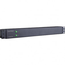 CyberPower Basic PDU30BHVT8R 8-Outlets PDU - 2 x IEC 60320 C19, 6 x IEC 60320 C13 - 1U Rack-mountable, Zero U Vertical Rackmount - RoHS Compliance PDU30BHVT8R