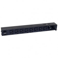 CyberPower Basic PDU30BT8F8R 16-Outlets PDU - 16 x NEMA 5-20R - 1U Rack-mountable, Zero U Vertical Rackmount - RoHS Compliance PDU30BT8F8R