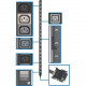 Tripp Lite PDU 3-Phase 208V 8.6/12.6kW 42 C13 12 C19 20A Vertical 0URM - 54 Outlet Strip for 3-Phase ATS PDU PDU3V20D354A