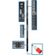 Tripp Lite 3-Phase PDU Switched 27.7kW 220/230V 24 C13; 6 C19 63A IEC309 - Switched - IEC 60309 63A Red 3P+N+E - 24 x IEC 60320 C13, 6 x IEC 60320 C19 - 380 V AC, 400 V AC - Network (RJ-45) - 0U - Vertical - Rack Mount - Rack-mountable - TAA Compliant - T