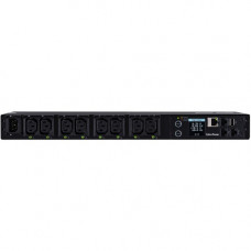 CyberPower PDU41004 8-Outlet PDU - Switched - IEC 60320 C14 - 8 x IEC 60320 C13 - 120 V AC, 230 V AC - Network (RJ-45) - 1U - Horizontal/Vertical - Rack Mount - Rack-mountable PDU41004
