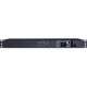 CyberPower Switched ATS PDU PDU44001 10-Outlets PDU - Switched - NEMA 5-15P - 10 x NEMA 5-15R - 120 V AC - Network (RJ-45) - 1U - Horizontal - Rack-mountable PDU44001