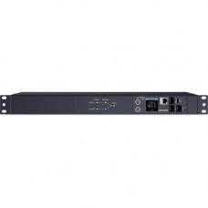 CyberPower Switched ATS PDU PDU44004 12-Outlets PDU - Switched - IEC 60320 C14 - 12 x IEC 60320 C13 - 230 V AC - Network (RJ-45) - 1U - Horizontal - Rack-mountable PDU44004