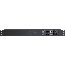 CyberPower Switched ATS PDU PDU44005 10-Outlets PDU - Switched - IEC 60320 C20 - 8 x IEC 60320 C13, 2 x IEC 60320 C19 - 230 V AC - Network (RJ-45) - 1U - Horizontal - Rack-mountable PDU44005